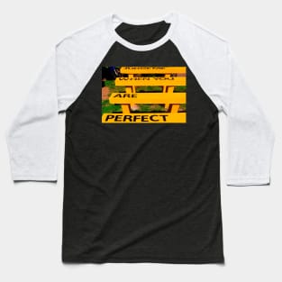 Judge me when you are perfect on yellow bench Baseball T-Shirt